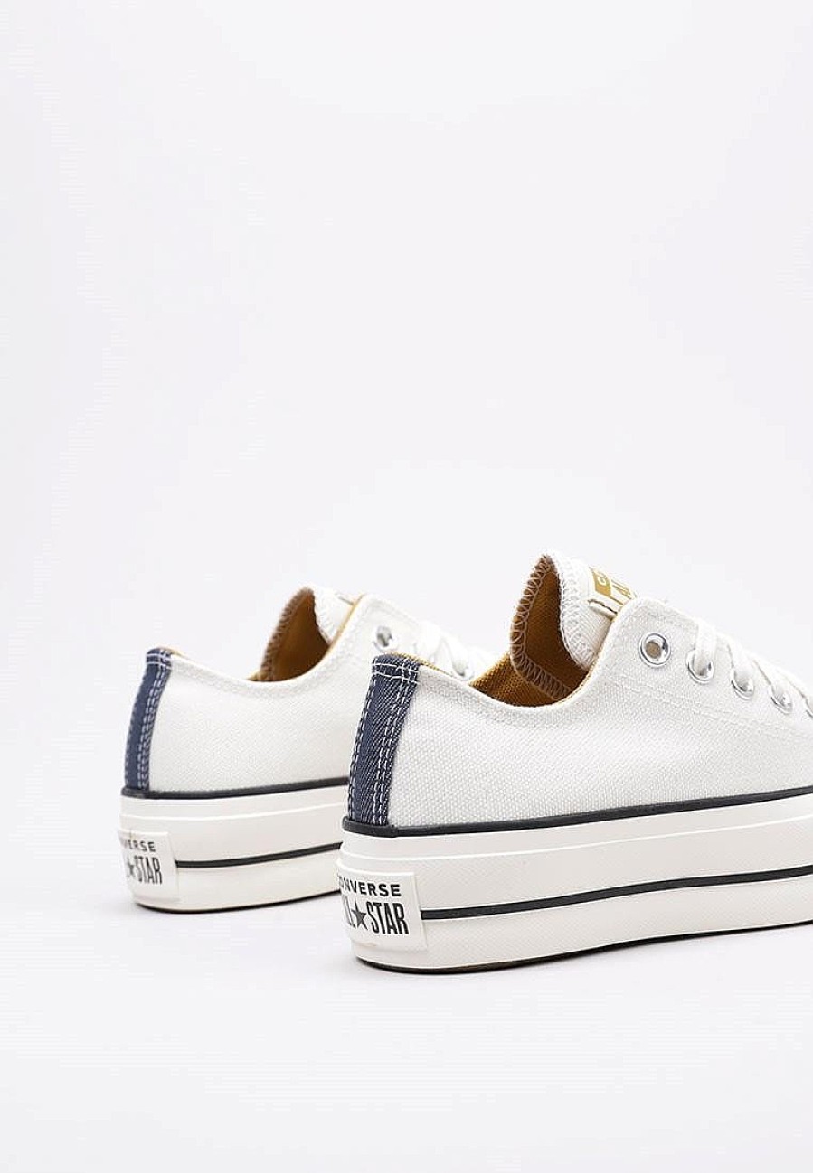 Femme CONVERSE Baskets A Plateforme | Acheter Converse Chuck Taylor All Star Lift Platform Denim Fashion En Ligne