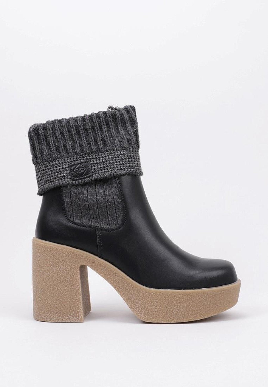 Femme Top 3 Bottines A Talon | Acheter Top 3 22889 En Ligne