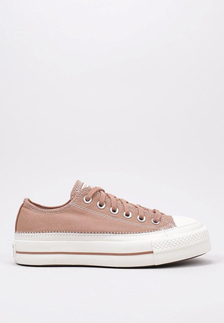 Femme CONVERSE Baskets A Plateforme | Acheter Converse Chuck Taylor All Star Lift Platform Mixed Material En Ligne