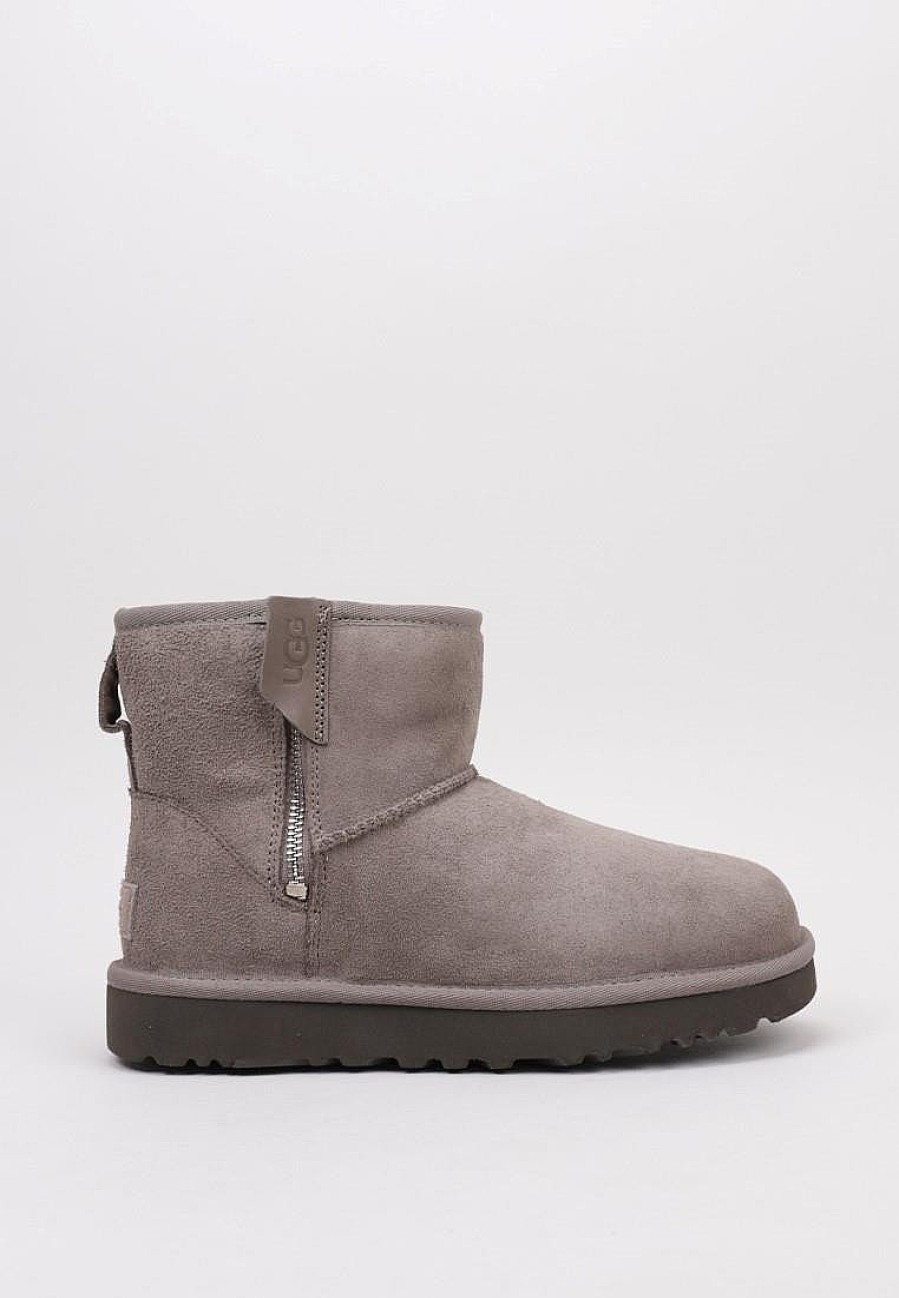 Femme UGG Bottes Fourrees | Acheter Ugg Classic Mini Bailey Zip En Ligne