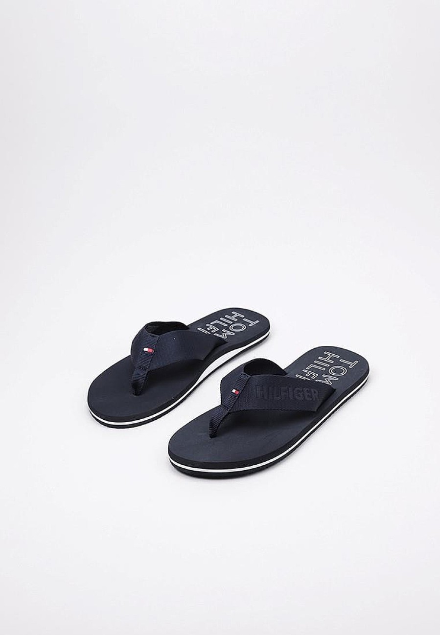 Homme TOMMY HILFIGER | Acheter Tommy Hilfiger Tonal Hilfiger Beach Sandal En Ligne