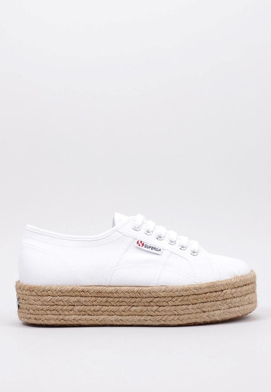 Femme SUPERGA Baskets A Plateforme | Acheter Superga 2790 Rope En Ligne