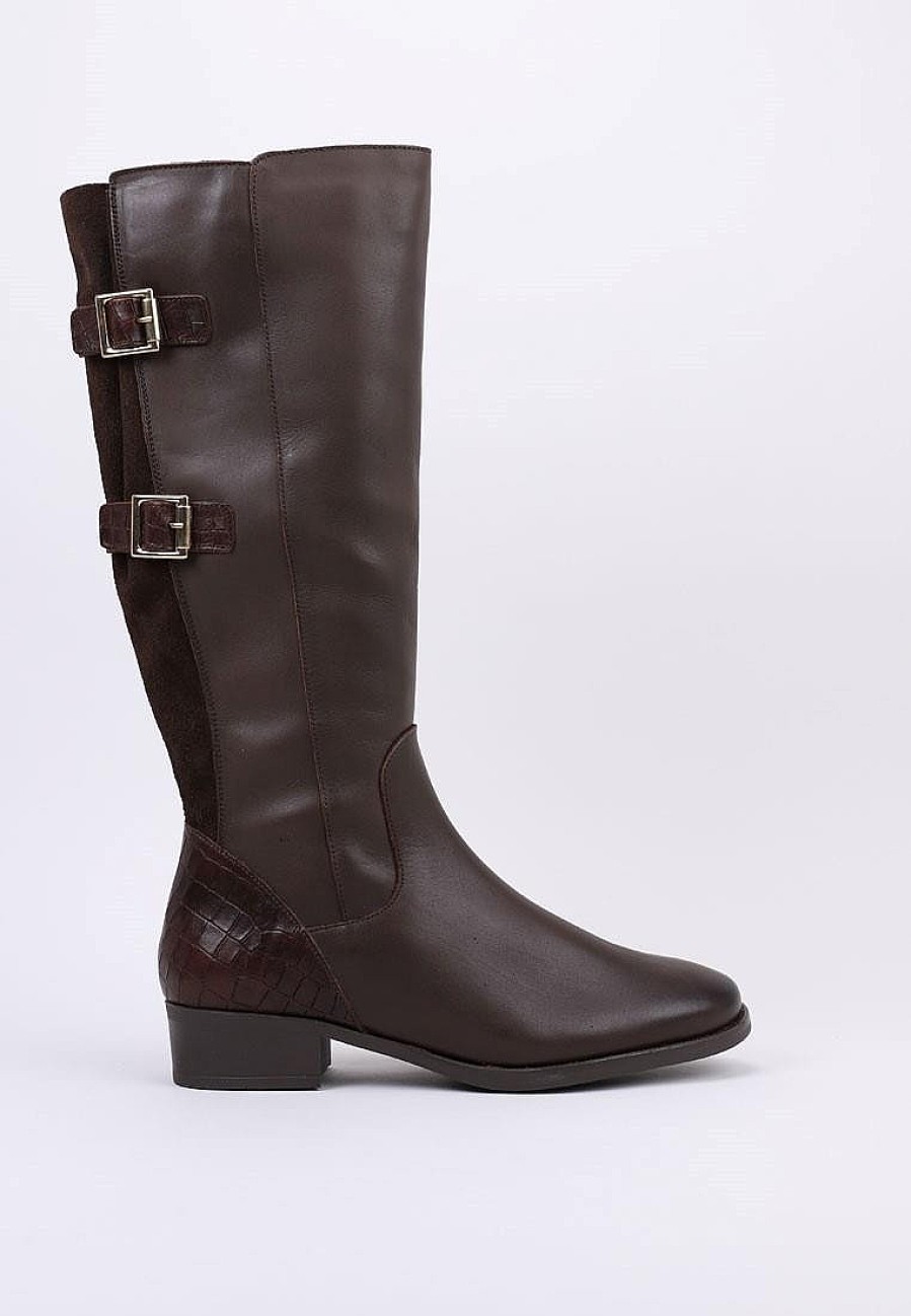 Femme Sandra Fontán Bottes Hautes | Acheter Sandra Fontan Mark En Ligne