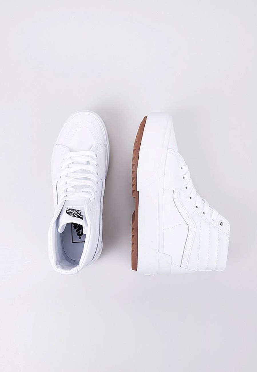 Femme VANS Baskets A Plateforme | Acheter Vans Sk8-Hi Stacked En Ligne