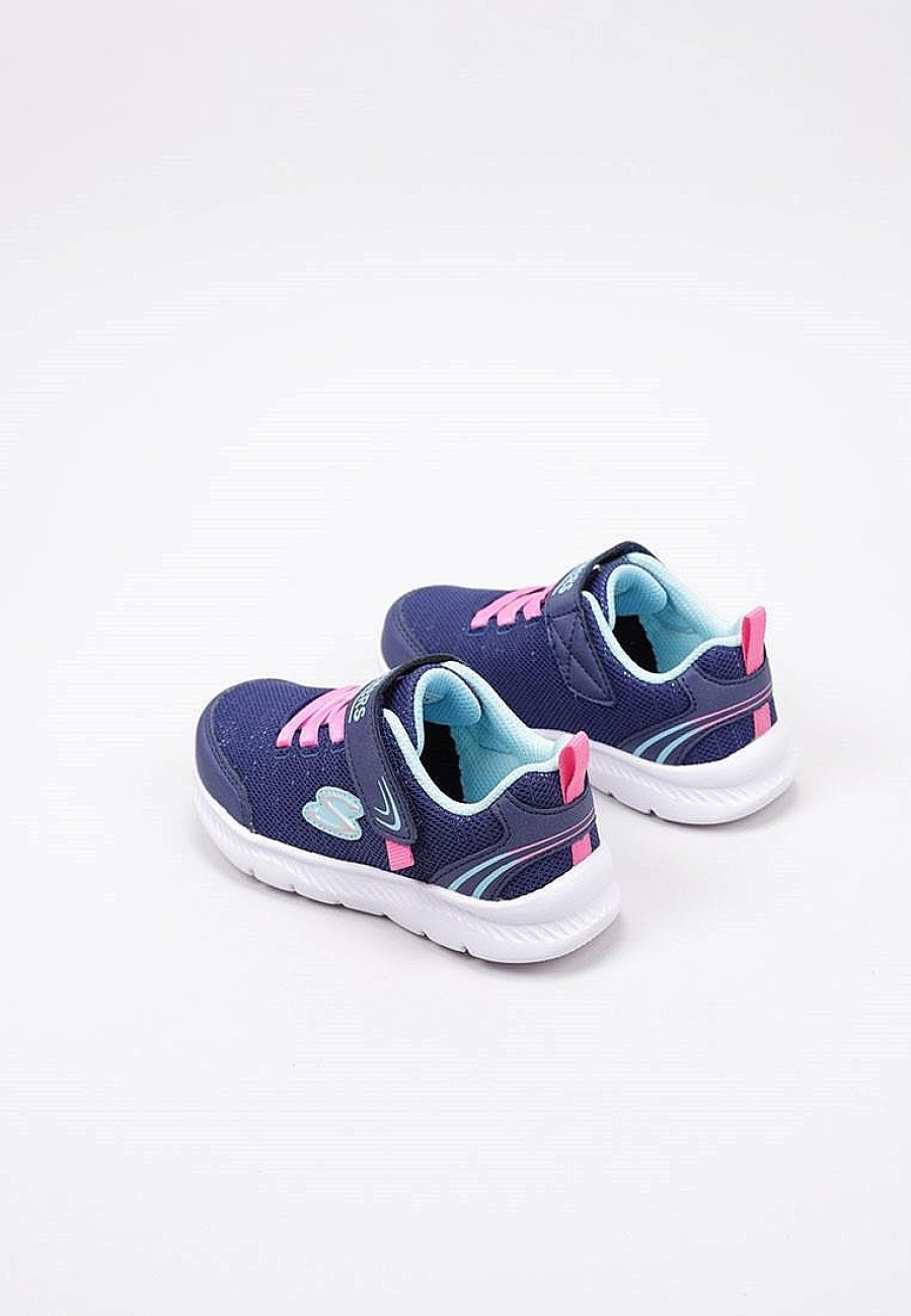 Enfants SKECHERS Baskets A Scratch | Acheter Skechers Comfy Flex 2.0 Happy Stride En Ligne