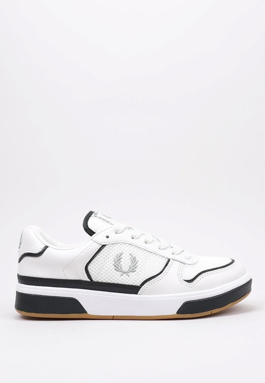 Homme FRED PERRY | Acheter Fred Perry B6319 - B300 Leather/Mesh En Ligne