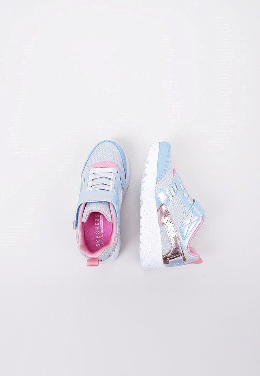 Enfants SKECHERS Baskets A Scratch | Acheter Skechers Uno Lite Gen Chill En Ligne