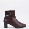 Femme Sandra Fontán Bottines A Talon | Acheter Sandra Fontan Melion En Ligne