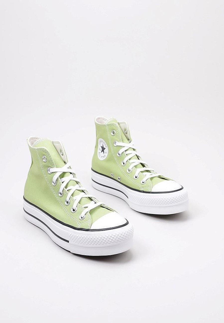 Femme CONVERSE Baskets A Plateforme | Acheter Converse Chuck Taylor All Star Lift Platform Seasonal Color En Ligne