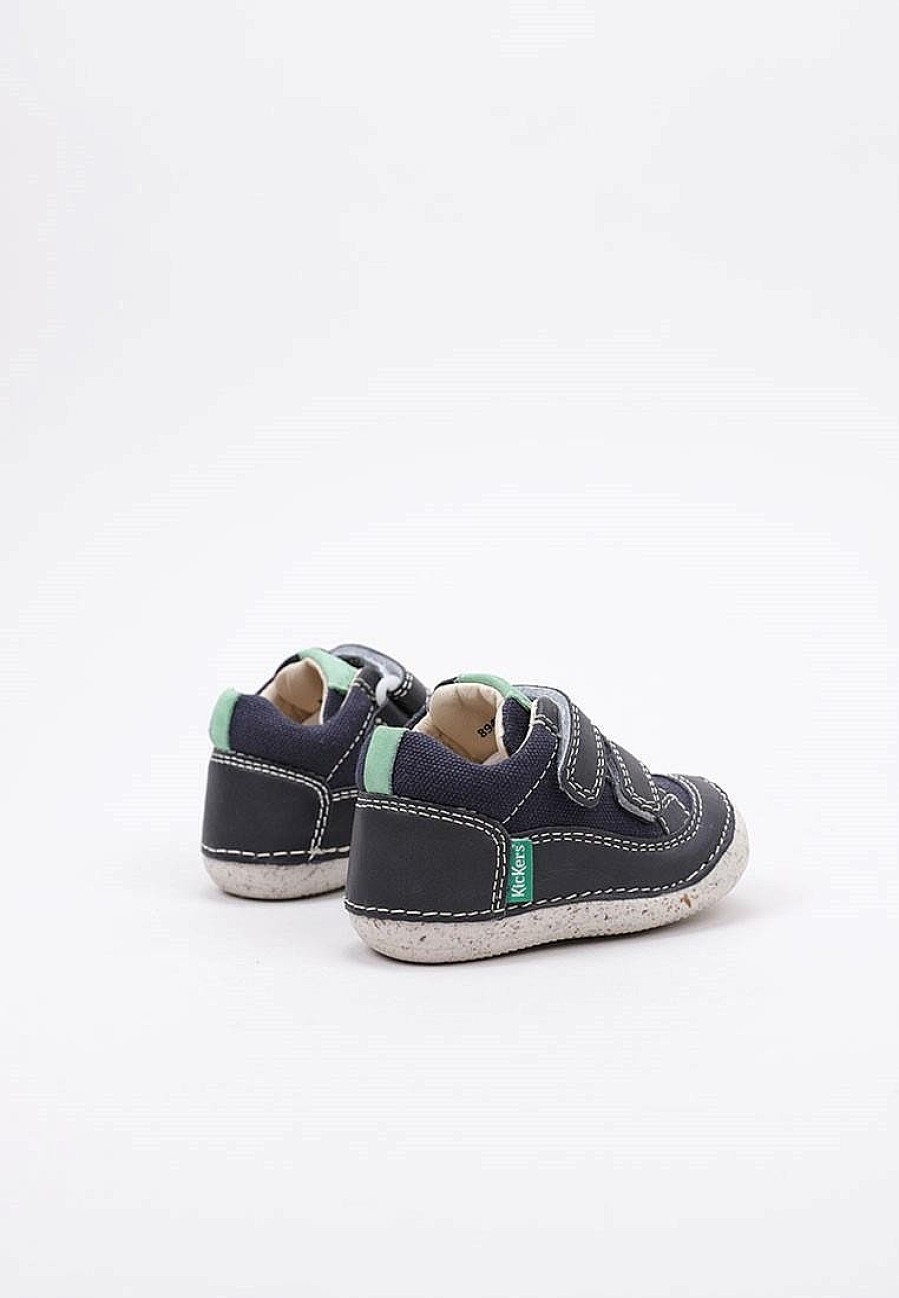 Enfants KICKERS Baskets A Scratch | Acheter Kickers Sostankro En Ligne