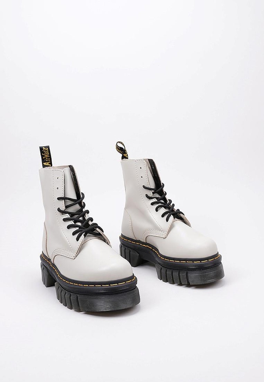 Femme DR MARTENS Rangers | Acheter Dr Martens Audrick 8I Boot Cobblestone Grey En Ligne