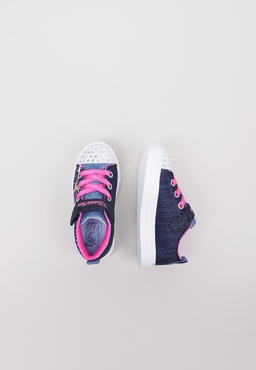 Enfants SKECHERS Baskets A Scratch | Acheter Skechers Twinkle Sparks Unicorn Sunchine En Ligne