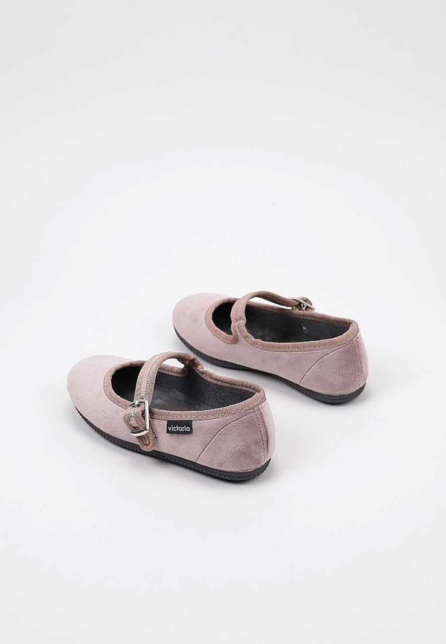 Enfants VICTORIA Ballerines | Acheter Victoria Oda Bailarina Terciopelo En Ligne