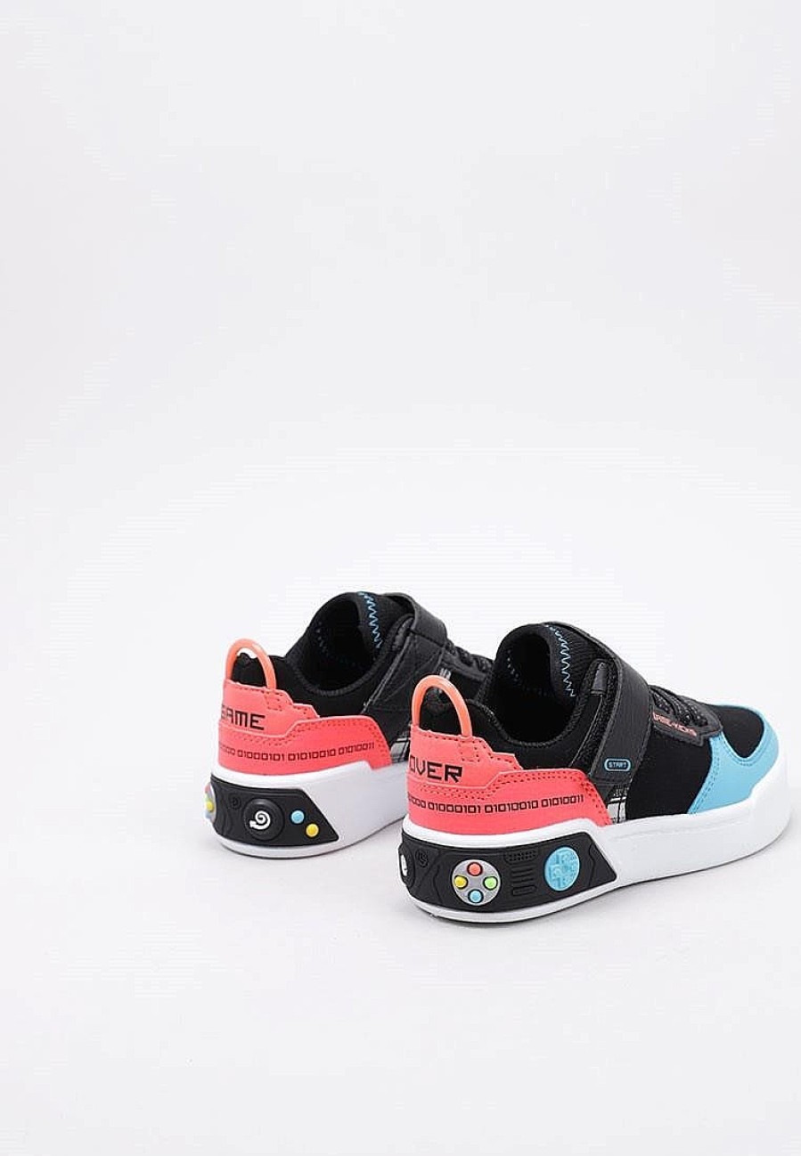 Enfants SKECHERS Baskets A Scratch | Acheter Skechers Game Court En Ligne