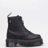 Femme DR MARTENS Rangers | Acheter Dr Martens Jetta Black Sendal En Ligne