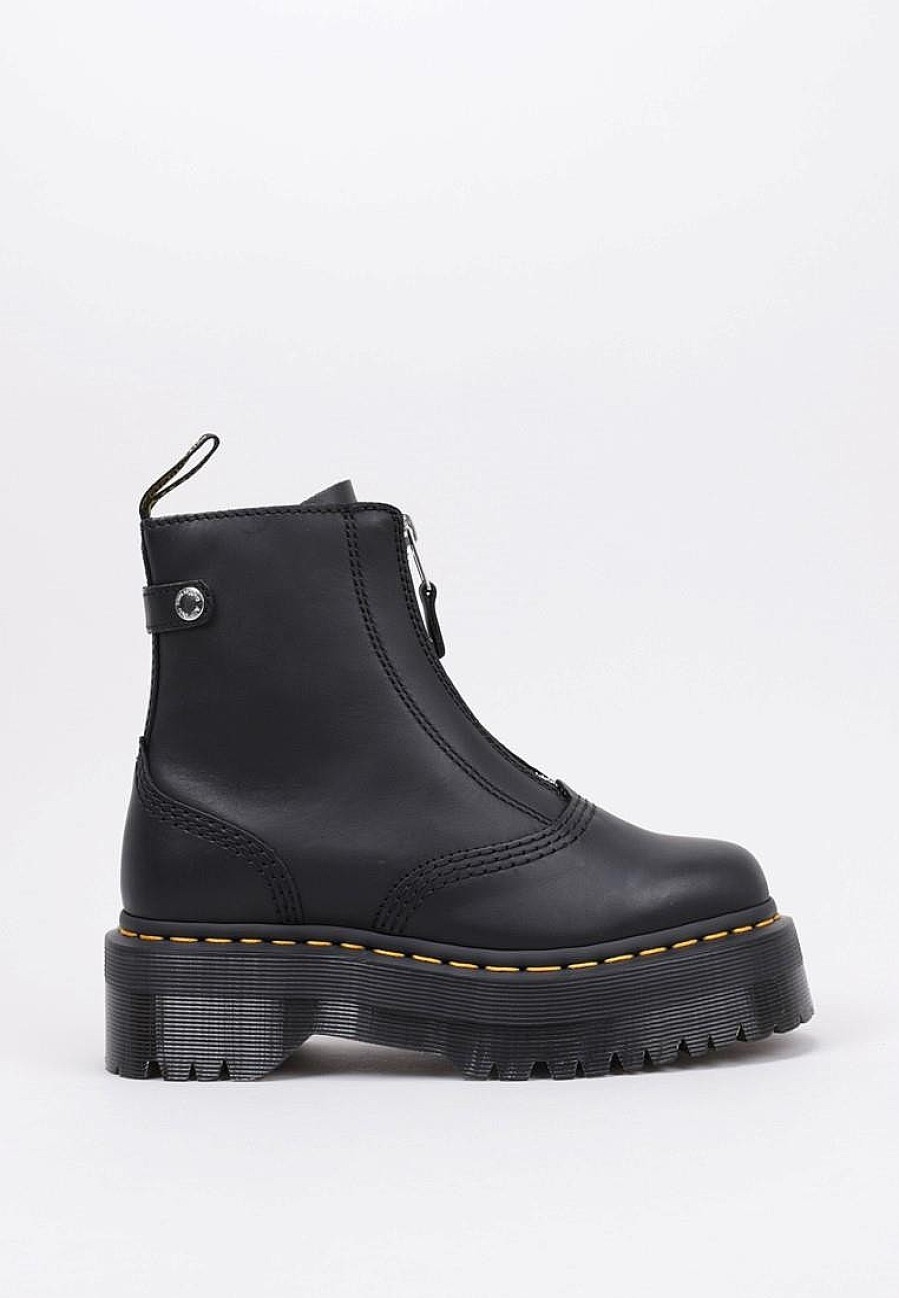 Femme DR MARTENS Rangers | Acheter Dr Martens Jetta Black Sendal En Ligne