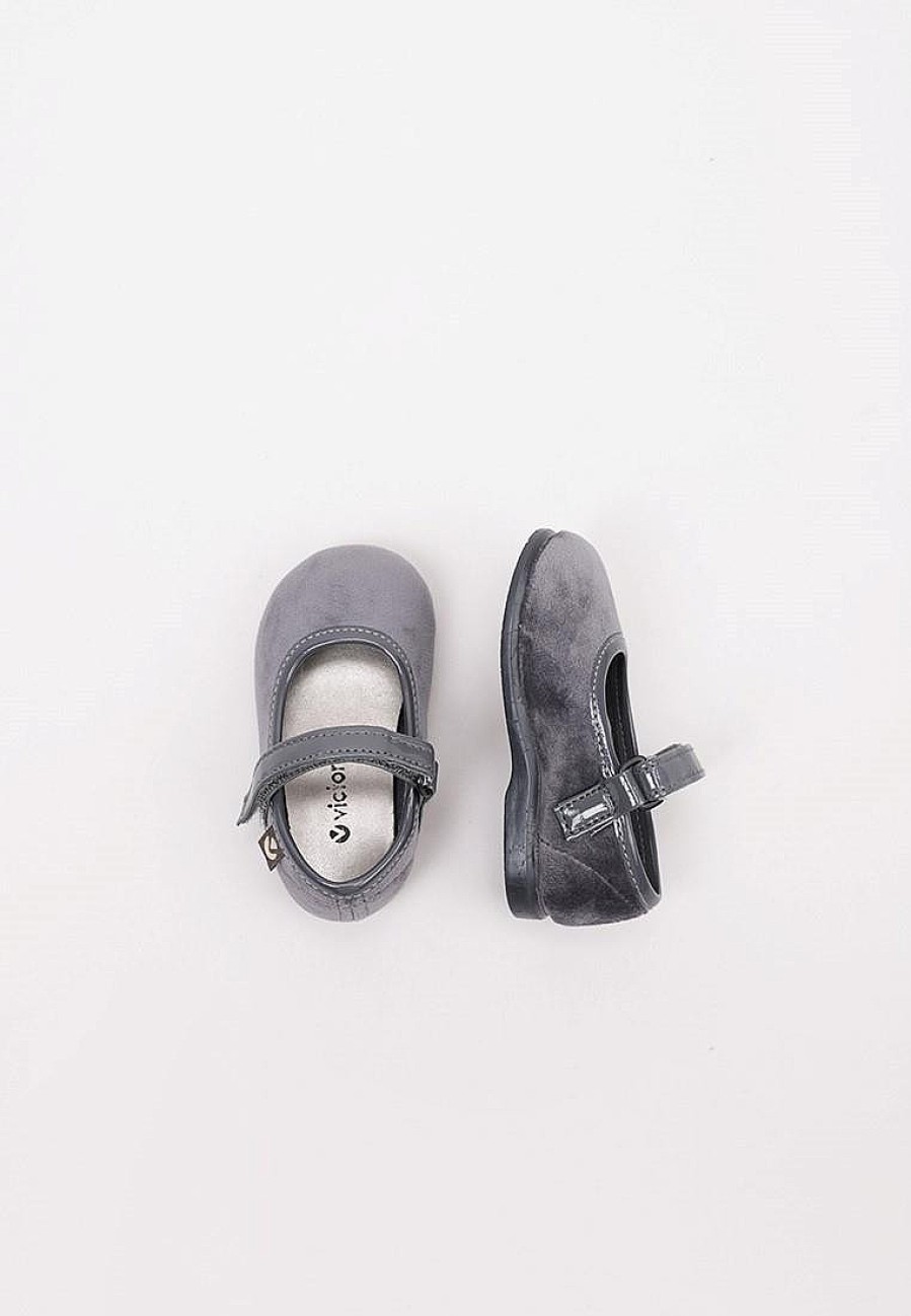 Enfants VICTORIA Ballerines | Acheter Victoria Alba Bailarina Terciopelo En Ligne