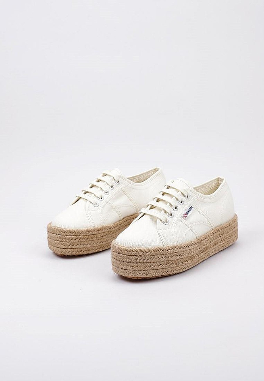 Femme SUPERGA Baskets A Plateforme | Acheter Superga 2790 Rope En Ligne