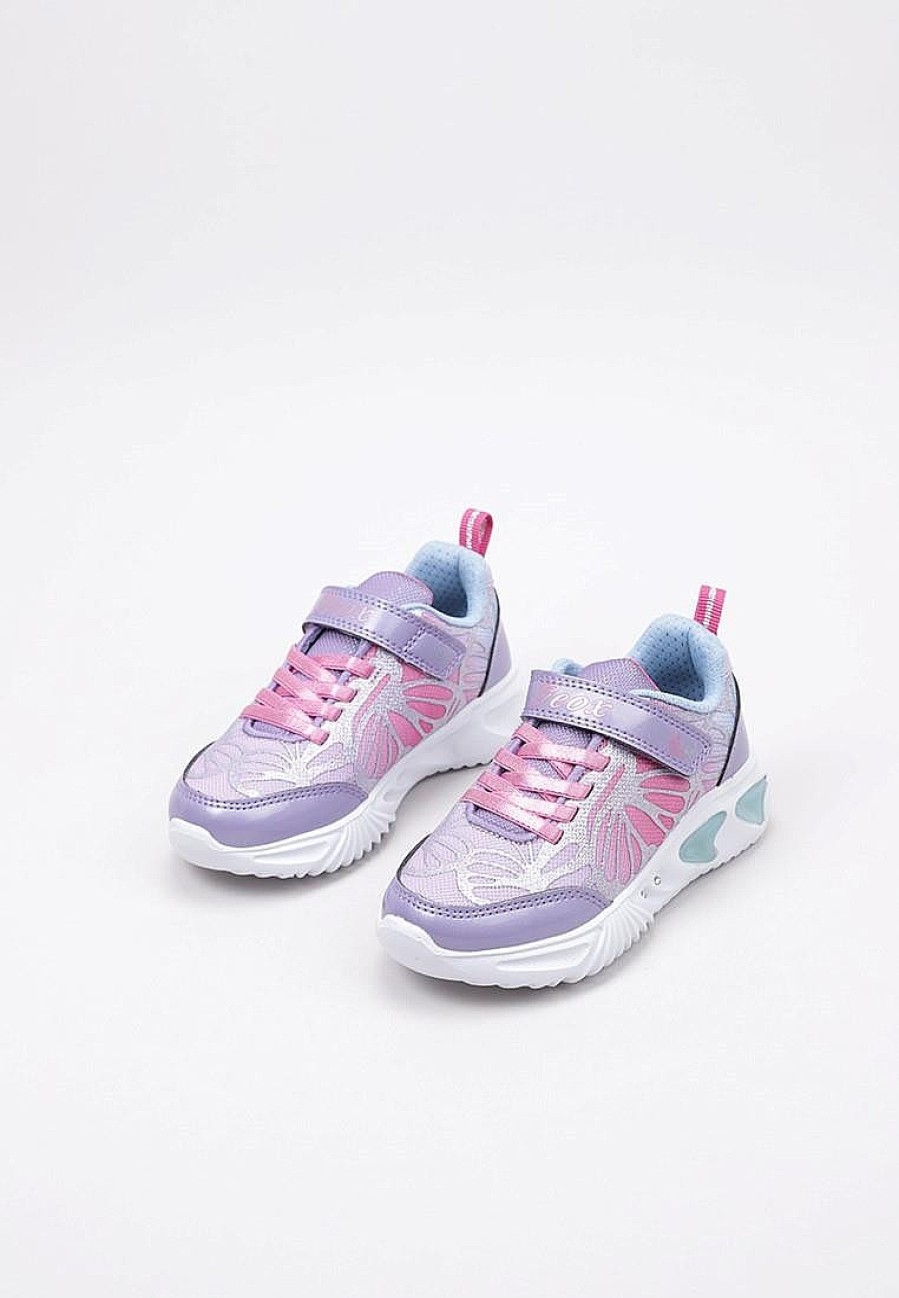 Enfants GEOX Baskets A Scratch | Acheter Geox J Assister Girl En Ligne