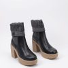 Femme Top 3 Bottines A Talon | Acheter Top 3 22889 En Ligne