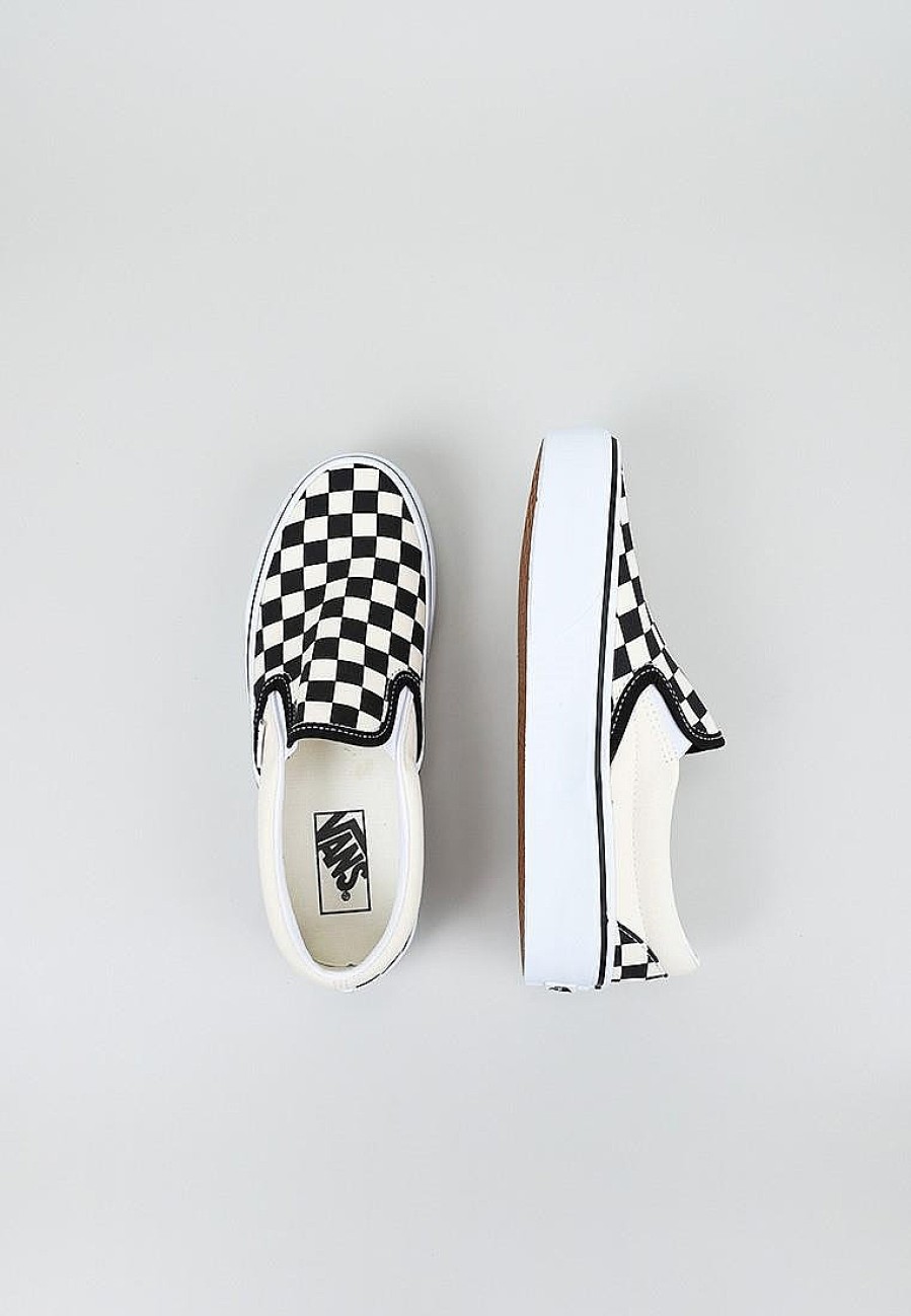 Femme VANS Baskets A Plateforme | Acheter Vans Classic Slip-On Platform En Ligne