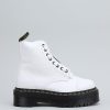 Femme DR MARTENS Rangers | Acheter Dr Martens Sinclair White Milled Nappa En Ligne