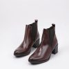 Femme Sandra Fontán Bottines A Talon | Acheter Sandra Fontan Biancas En Ligne