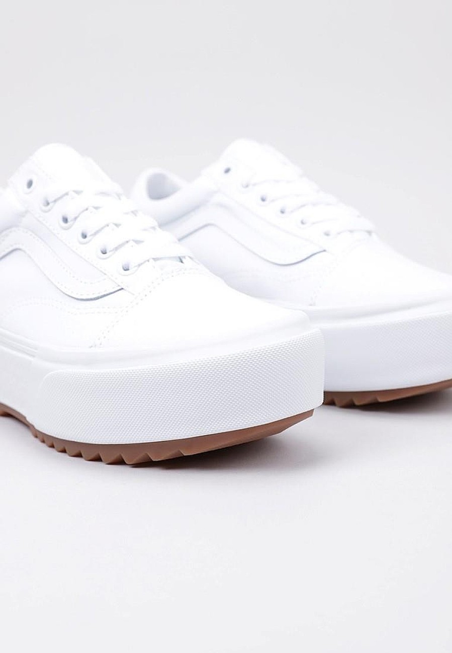 Femme VANS Baskets A Plateforme | Acheter Vans Old Skool Stacked En Ligne