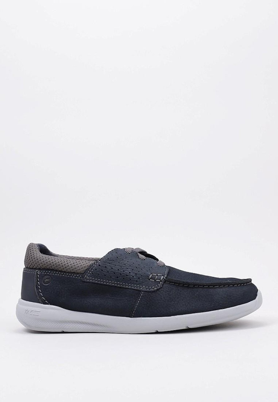 Homme CLARKS Chaussures Bateau | Acheter Clarks Gorwin Moc En Ligne