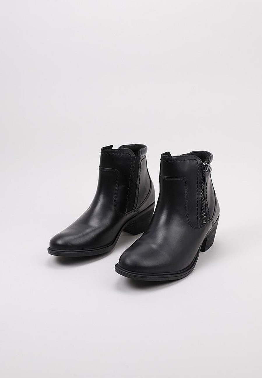 Femme CLARKS Bottines A Talon | Acheter Clarks Neva Zip Wp En Ligne