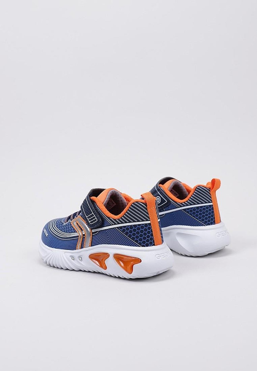 Enfants GEOX Baskets A Scratch | Acheter Geox J Assister Boy A En Ligne