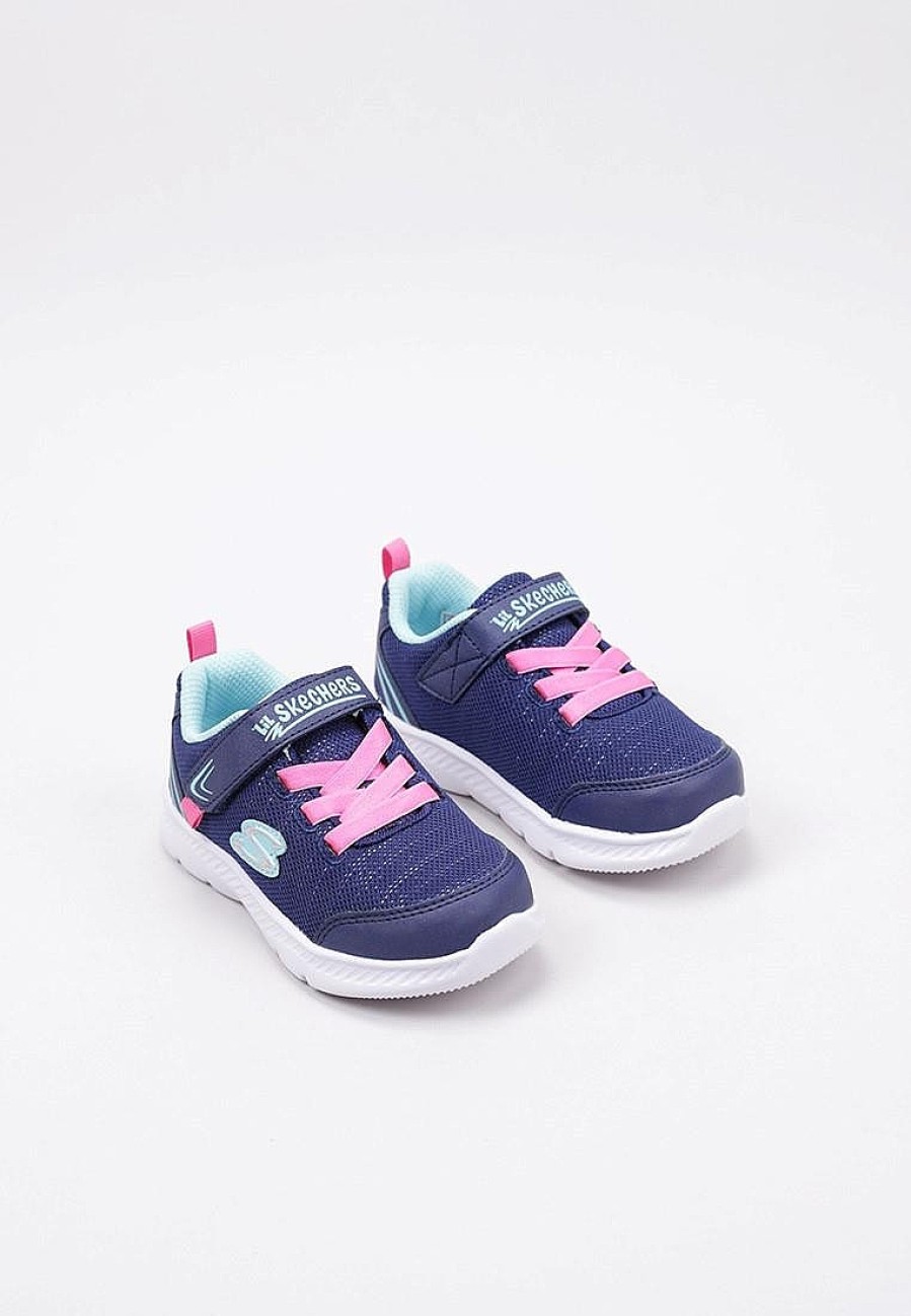 Enfants SKECHERS Baskets A Scratch | Acheter Skechers Comfy Flex 2.0 Happy Stride En Ligne