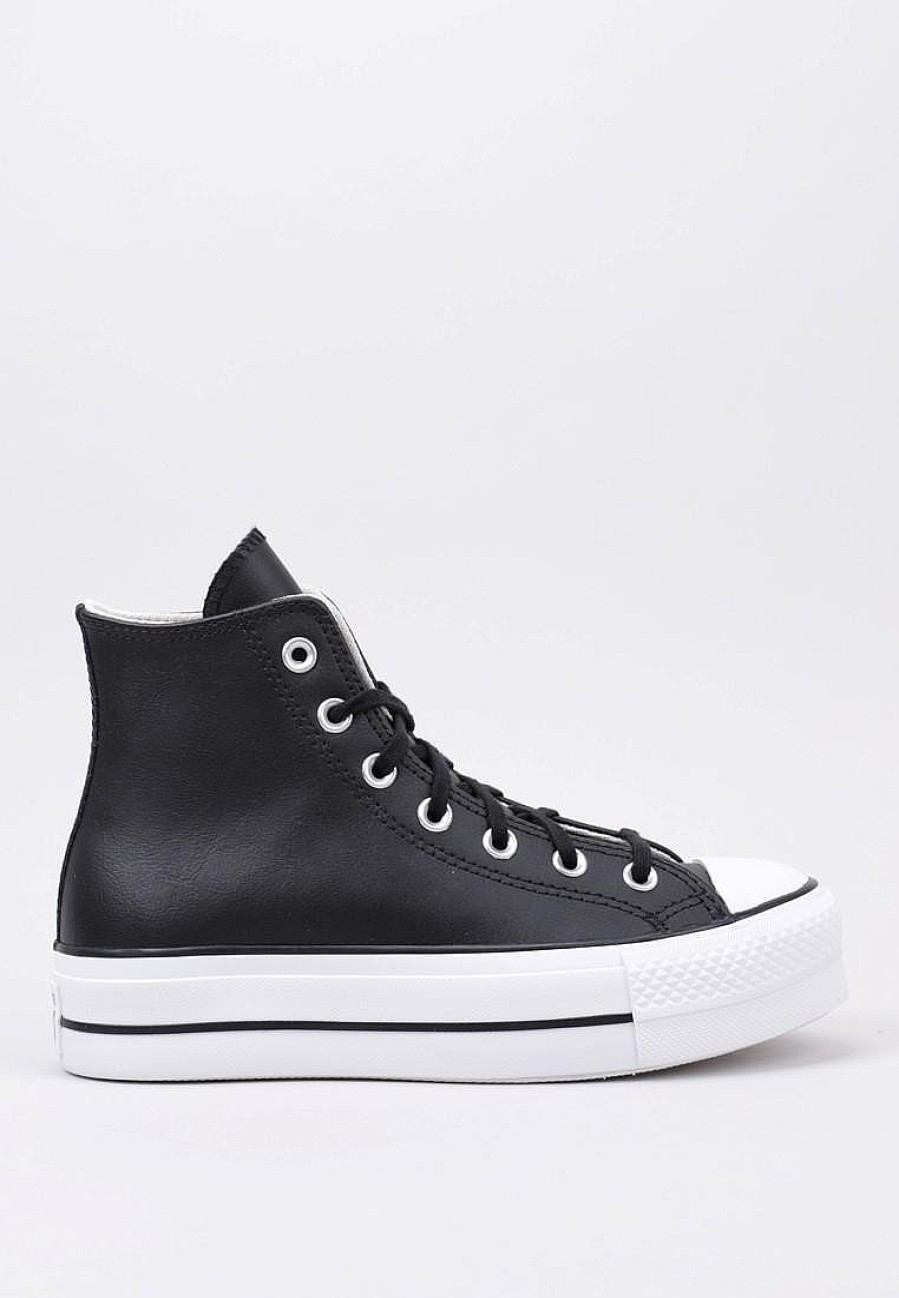 Femme CONVERSE Baskets A Plateforme | Acheter Converse Chuck Taylor All Star Platform Leather High-Top En Ligne