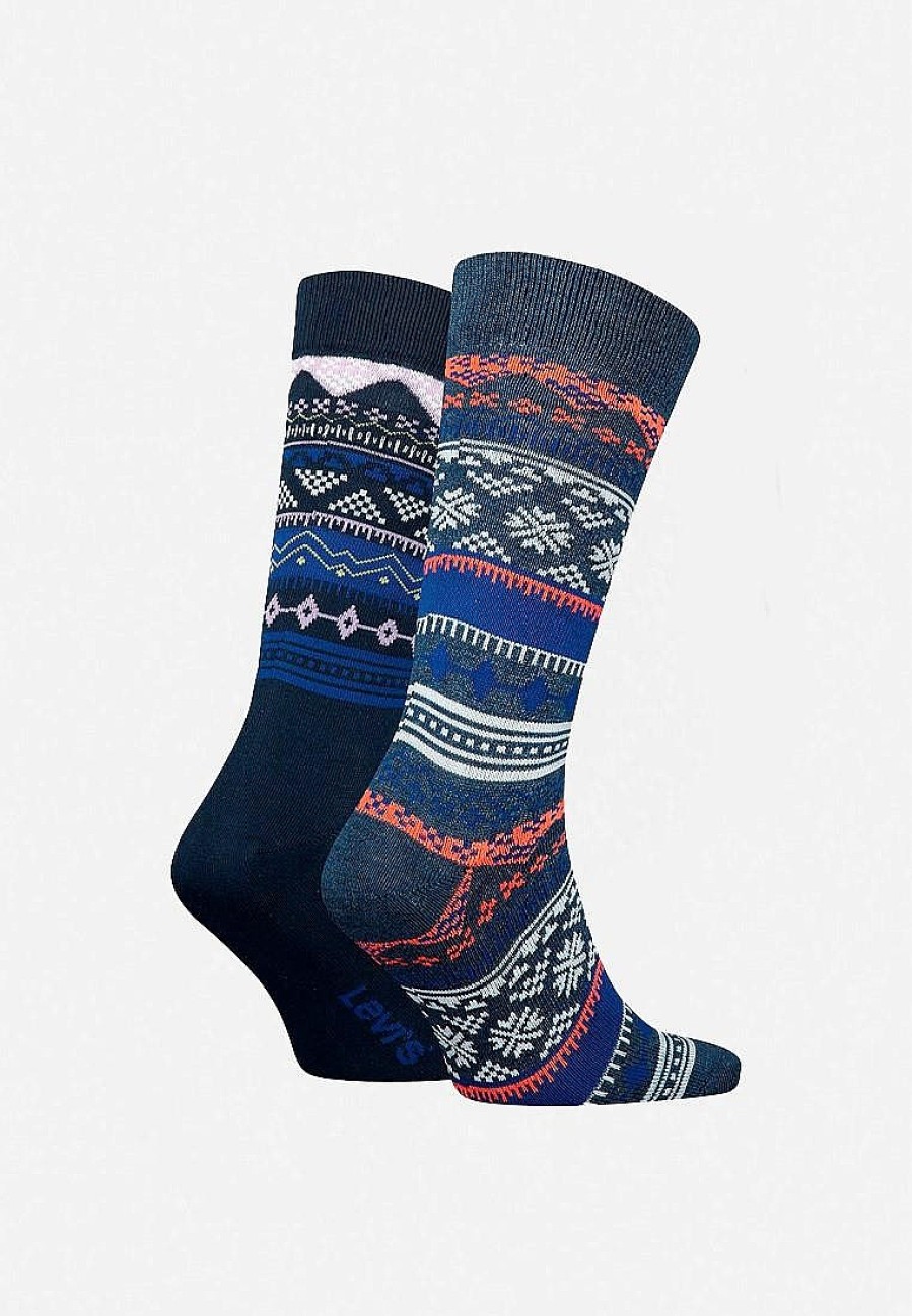 Homme LEVIS | Acheter Levis Reg Cut Bootsock Fair Isle 2P En Ligne