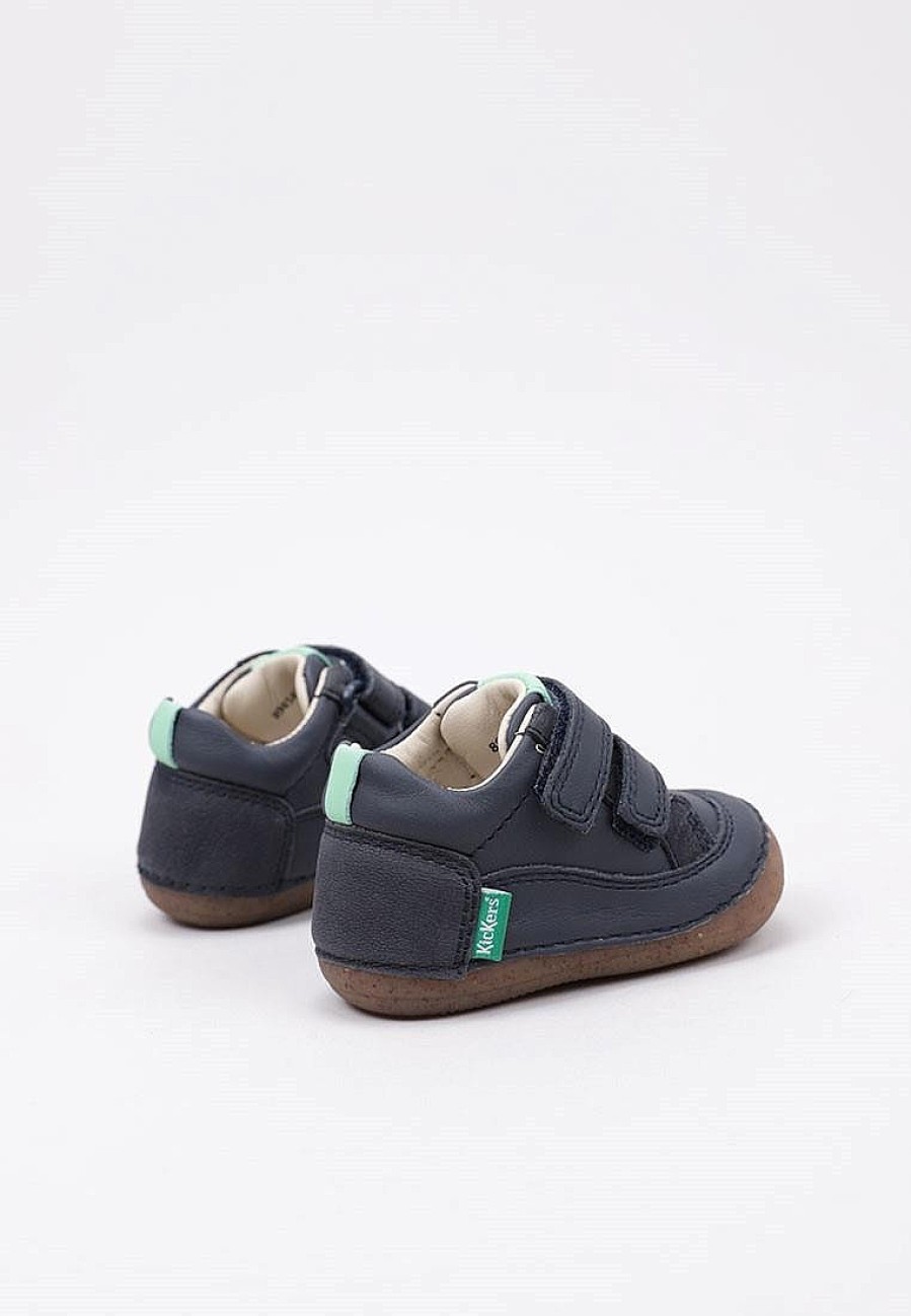 Enfants KICKERS Baskets A Scratch | Acheter Kickers Sostankro En Ligne