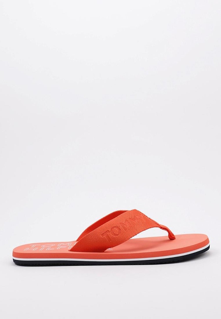 Homme TOMMY HILFIGER | Acheter Tommy Hilfiger Tonal Hilfiger Beach Sandal En Ligne