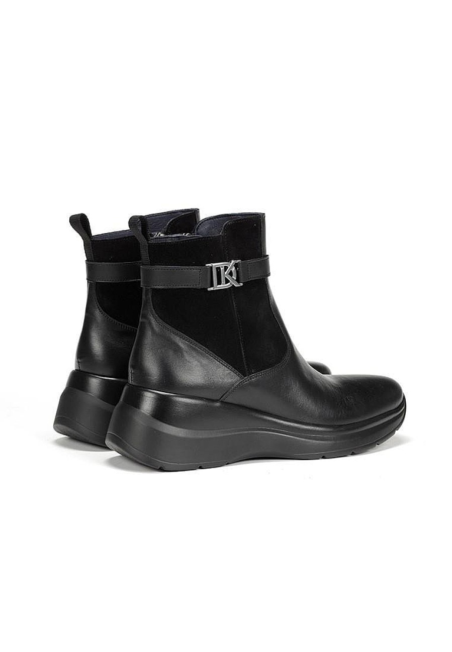 Femme DORKING Bottines Plates | Acheter Dorking Ingrid D9220 En Ligne