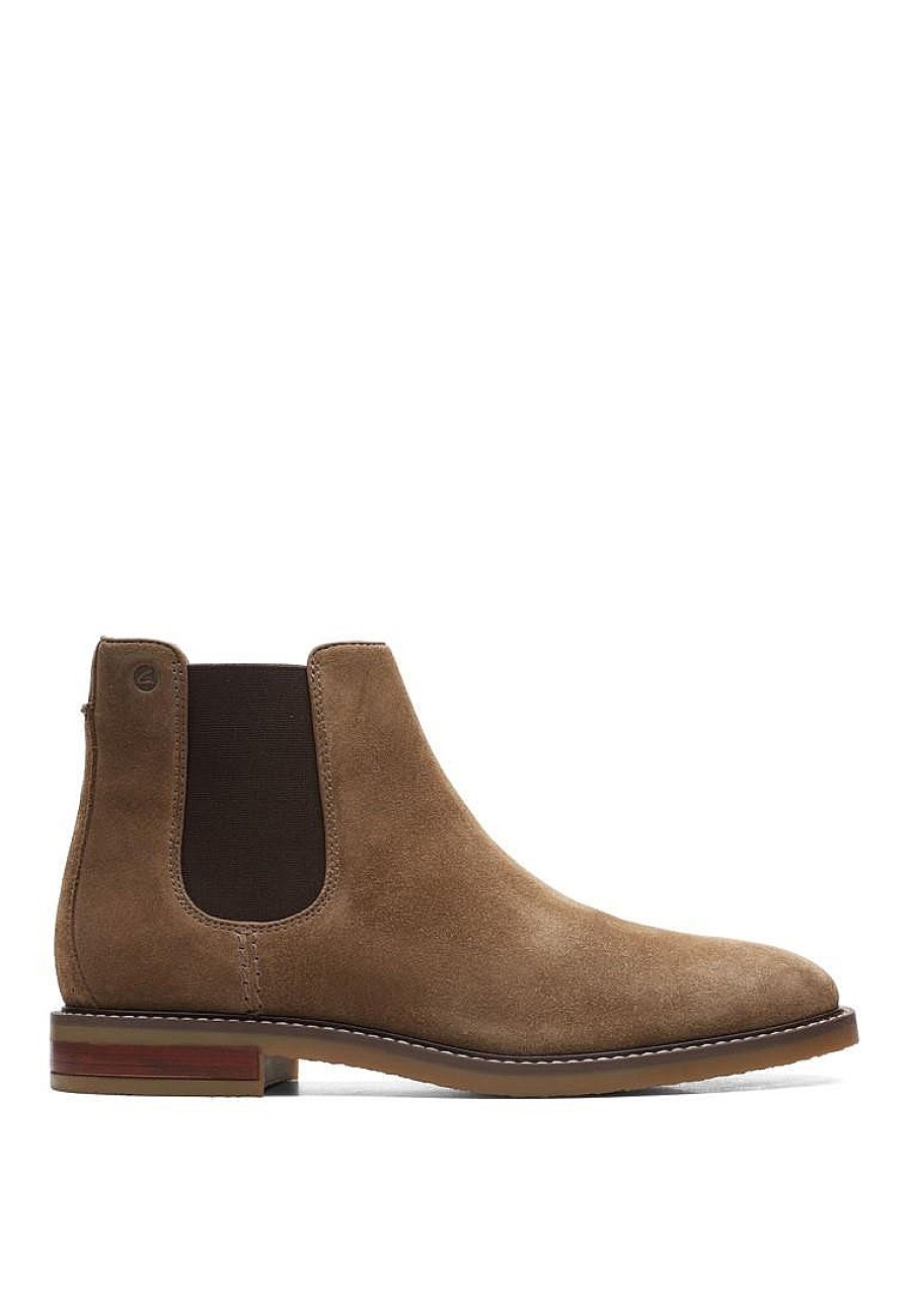 Homme CLARKS Bottes Chelsea | Acheter Clarks Jaxen Chelsea En Ligne