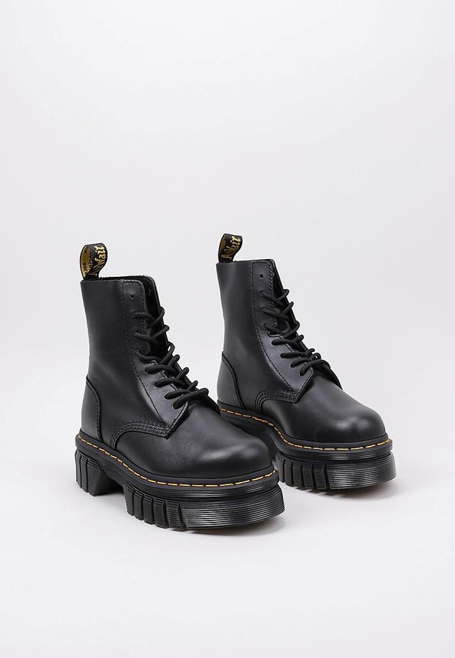 Femme DR MARTENS Rangers | Acheter Dr Martens Audrick 8I Boot Black Nappa Lux En Ligne