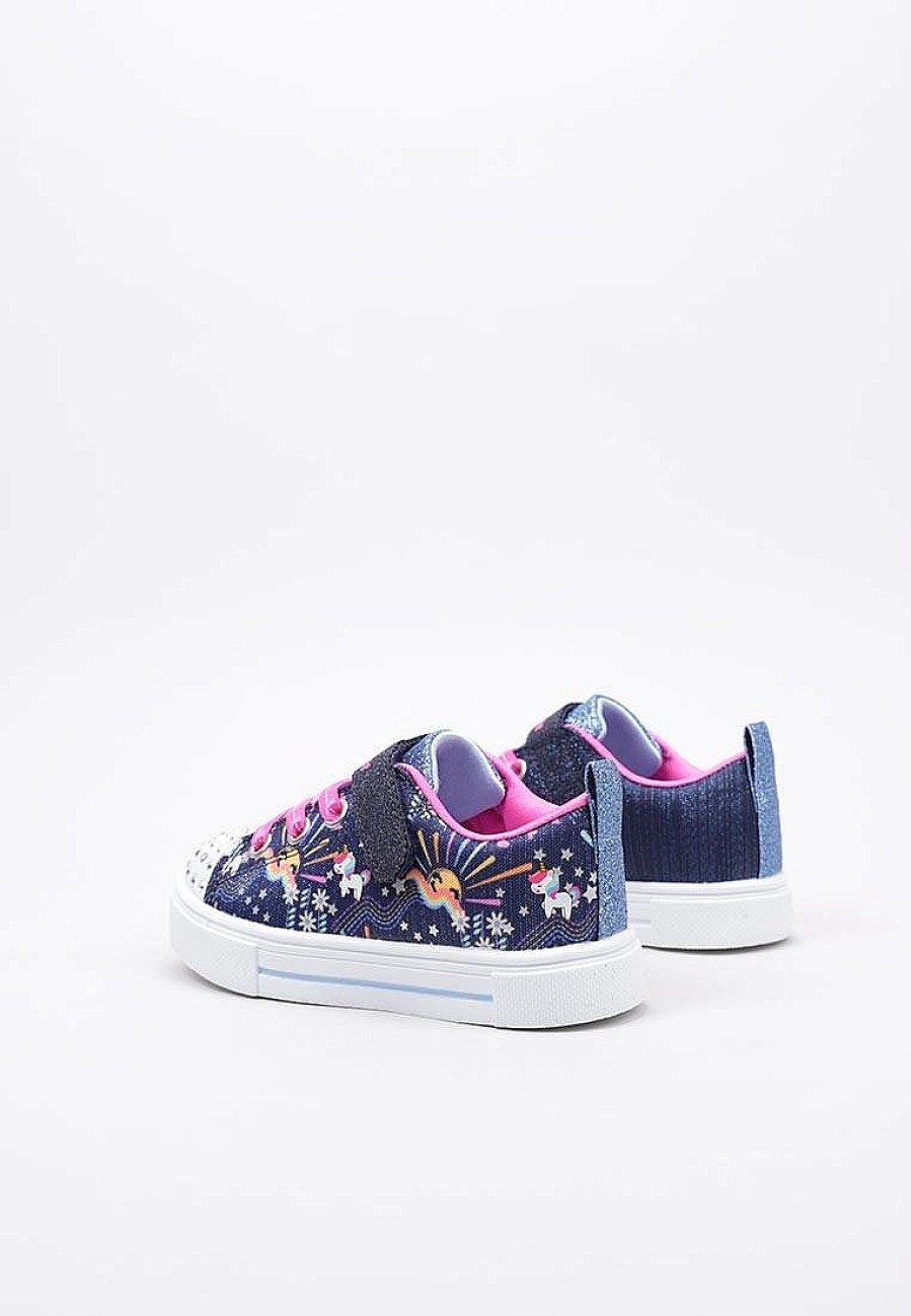 Enfants SKECHERS Baskets A Scratch | Acheter Skechers Twinkle Sparks Unicorn Sunchine En Ligne