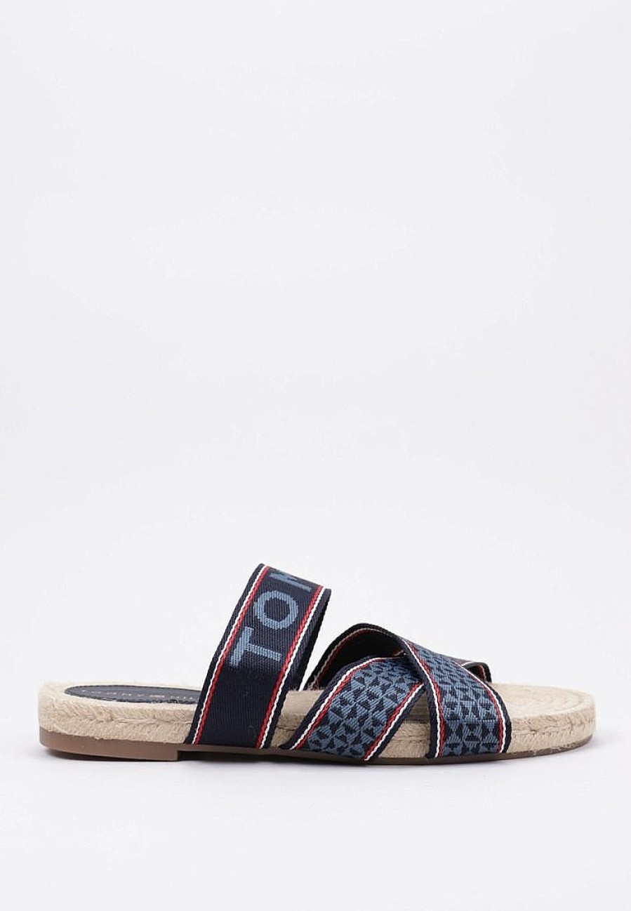 Femme TOMMY HILFIGER | Acheter Tommy Hilfiger Tommy Webbing Flat Espadrille En Ligne