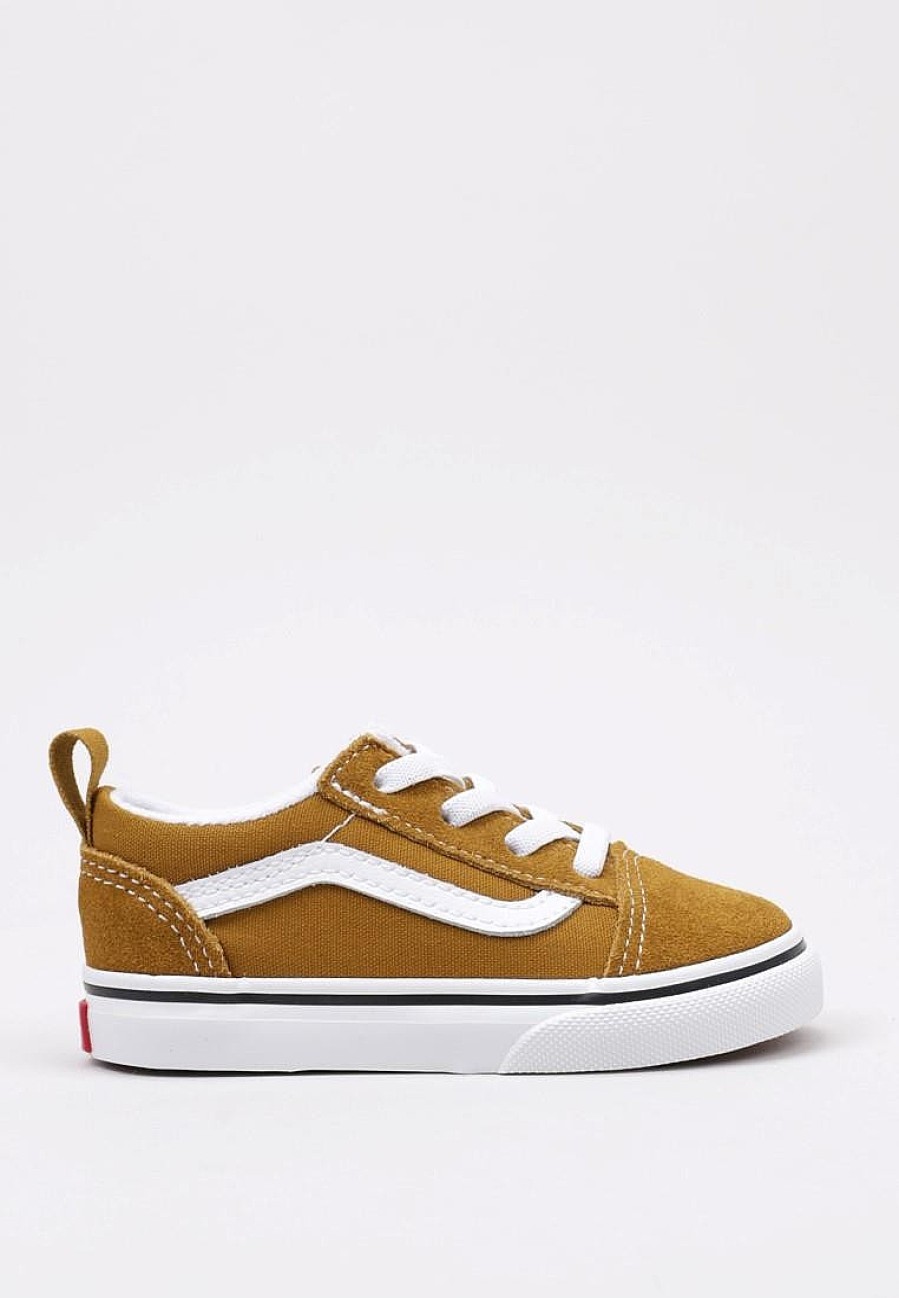 Enfants VANS Baskets Bebes | Acheter Vans Td Old Skool Elastic Lace En Ligne