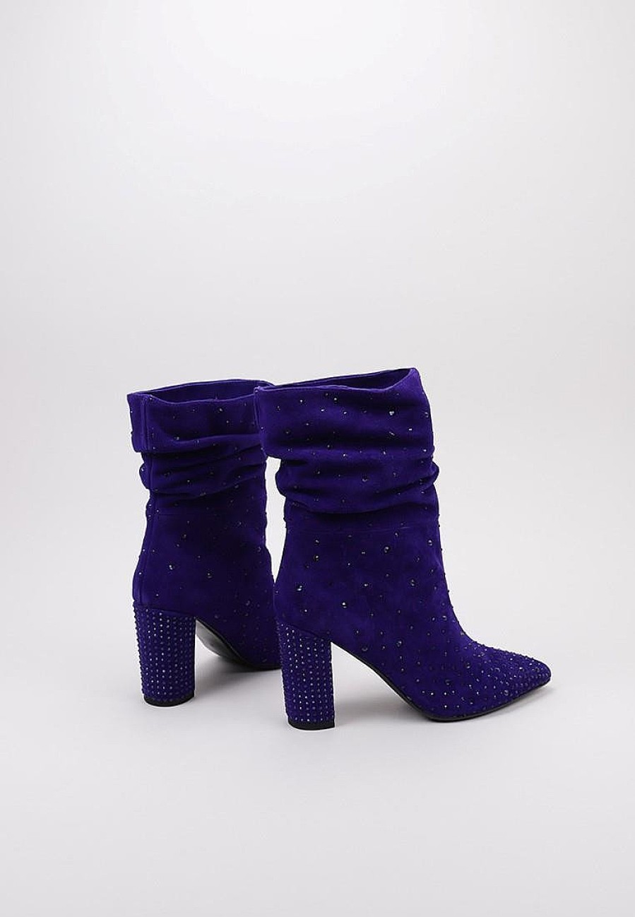 Femme Bives Bottines A Talon | Acheter Bives 9980 Iris En Ligne