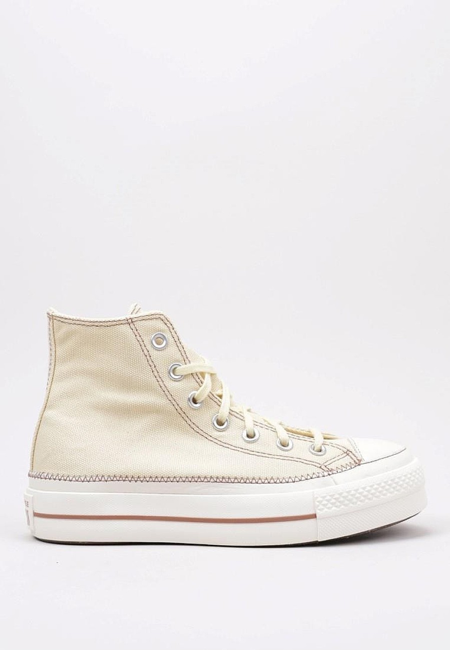 Femme CONVERSE Baskets A Plateforme | Acheter Converse Chuck Taylor All Star Lift Platform Contrast Stitching En Ligne