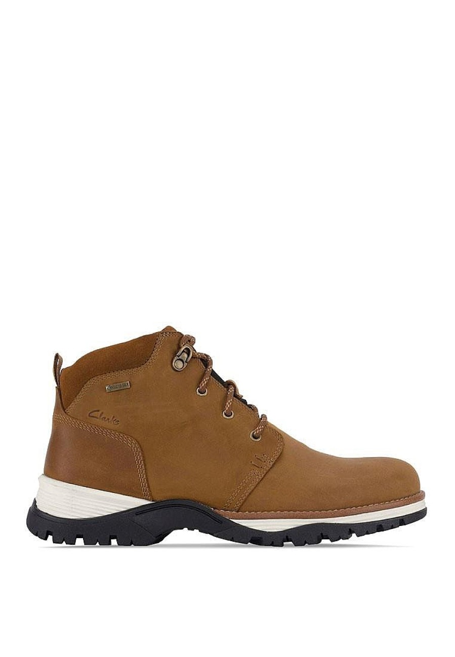 Homme CLARKS Bottes De Randonnee | Acheter Clarks Topton Mid Gtx En Ligne