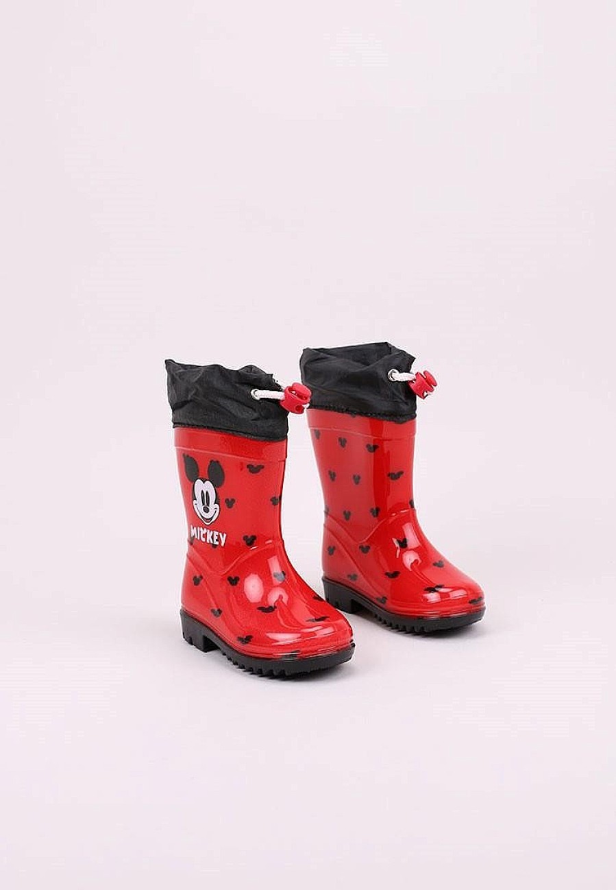 Enfants CERDÁ Bottes De Pluie | Acheter Cerda Bota Agua Mickey En Ligne