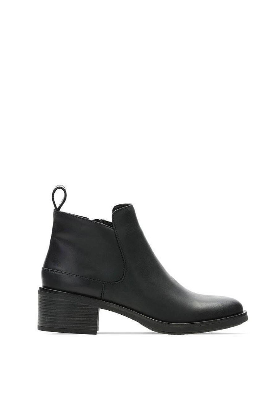 Femme CLARKS Bottines A Talon | Acheter Clarks Memi Zip En Ligne