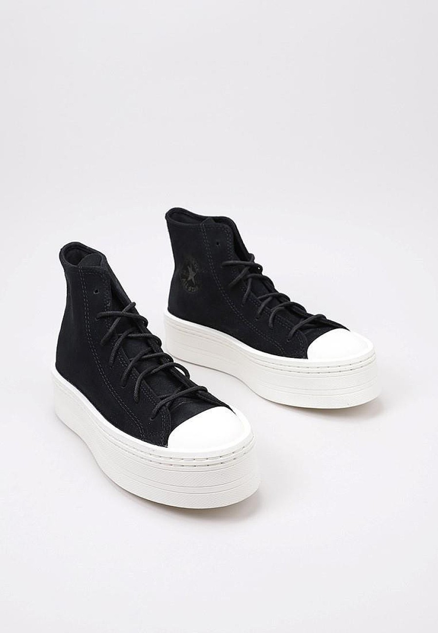 Femme CONVERSE Baskets A Plateforme | Acheter Converse Chuck Taylor All Star Modern Lift Platform Mono Suede En Ligne