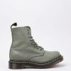 Femme DR MARTENS Rangers | Acheter Dr Martens 1460 Pascal Camouflage Khaki Virginia En Ligne