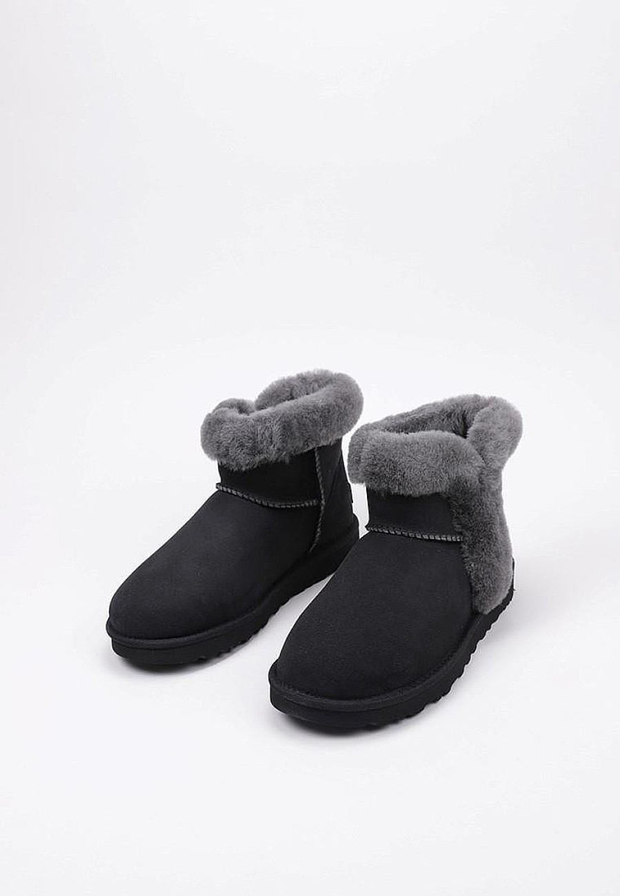 Femme UGG Bottes Fourrees | Acheter Ugg Classic Mini Heritage Fluff En Ligne